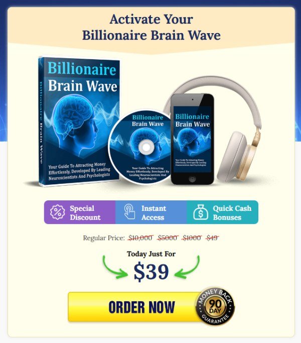 billionaire brain wave order online official